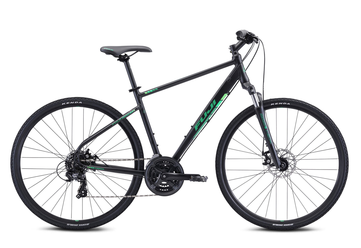 Fuji - 2021 Traverse 1.7 - Satin Black / Green
