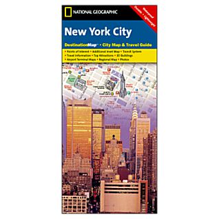 National Geographic - New York City Destination Map