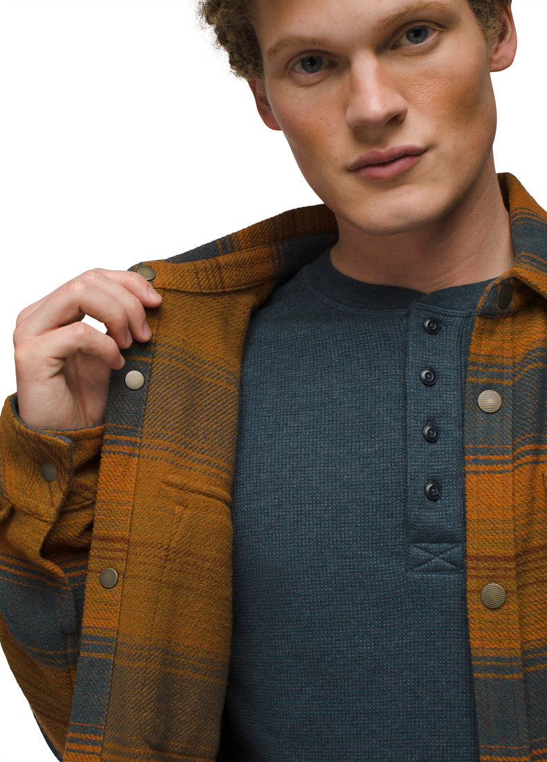 Prana - Happy Camp Flannel - Lunar