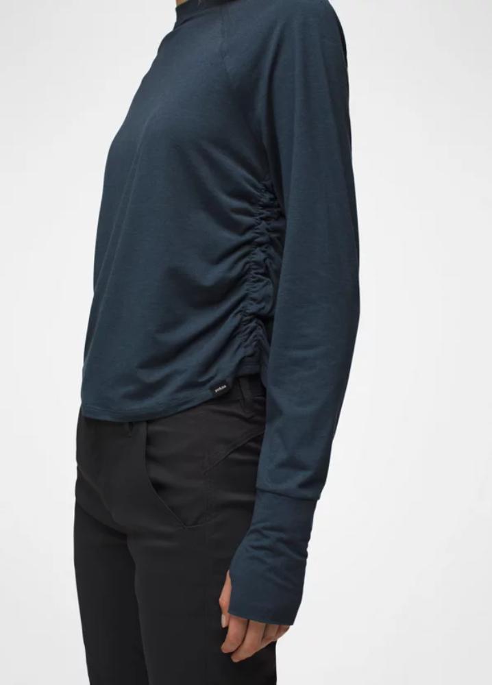 Prana - Sol Searcher Long Sleeve Crew - Women's - Stormy Night