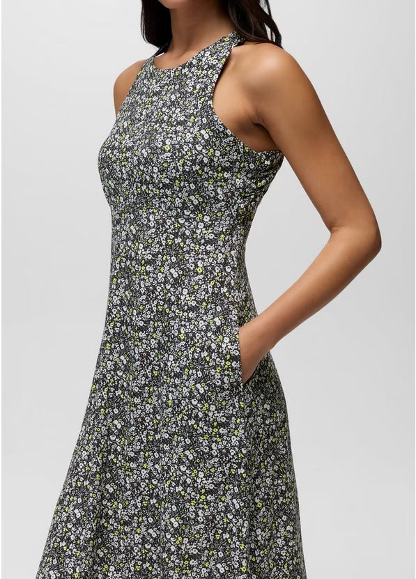 Prana - Jewel Lake Summer Dress - Black Blossom