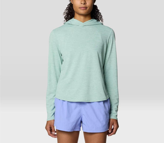 Mountain Hardwear - Sunblocker Long Sleeve Hoody - Mineral Spring