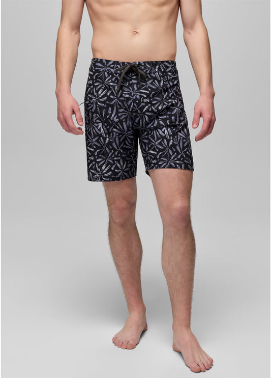 Prana - Fenton Boardshort - Black Grounded
