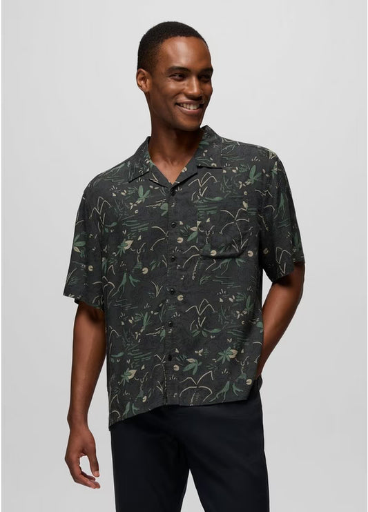 Prana - Peacepath Shirt - Black Vacation