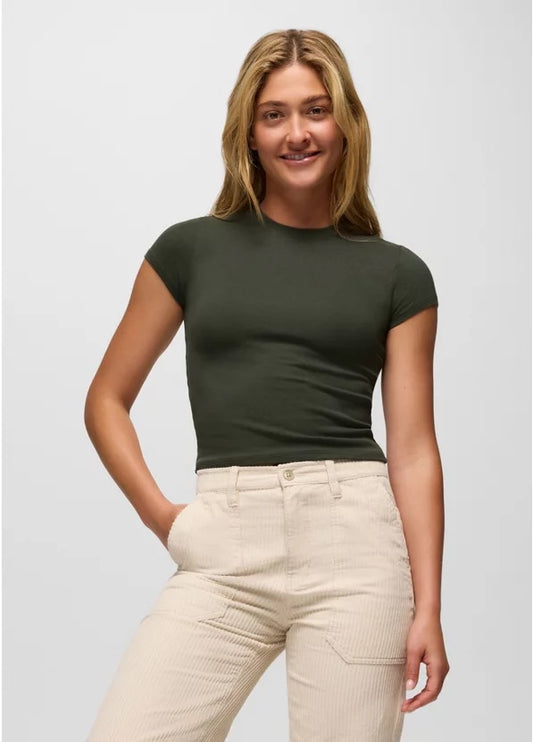 Prana - Lotus Short Sleeve Tee - Spruce