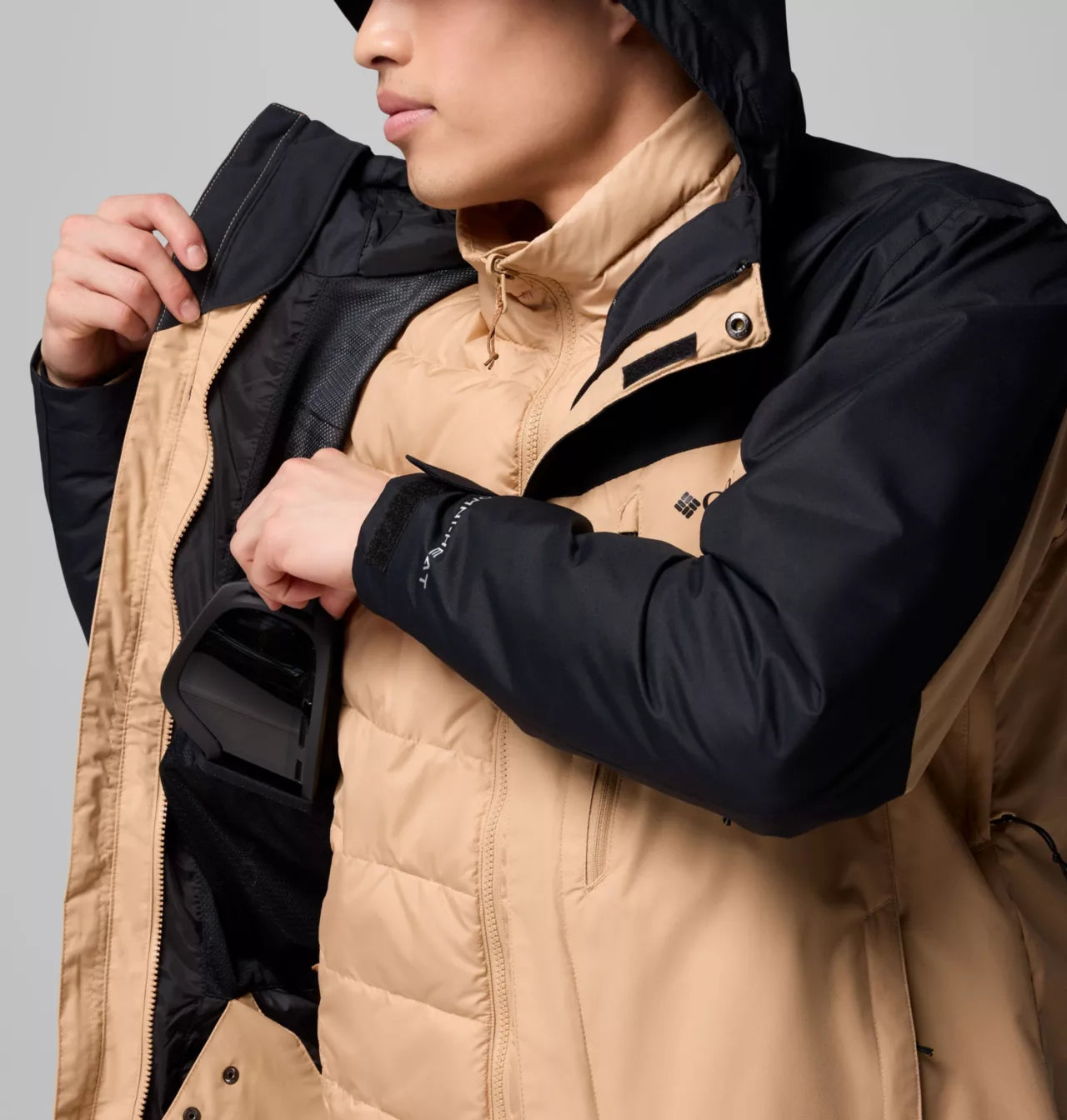 Columbia - Whirlibird V Interchange Jacket - Men's - Canoe Black