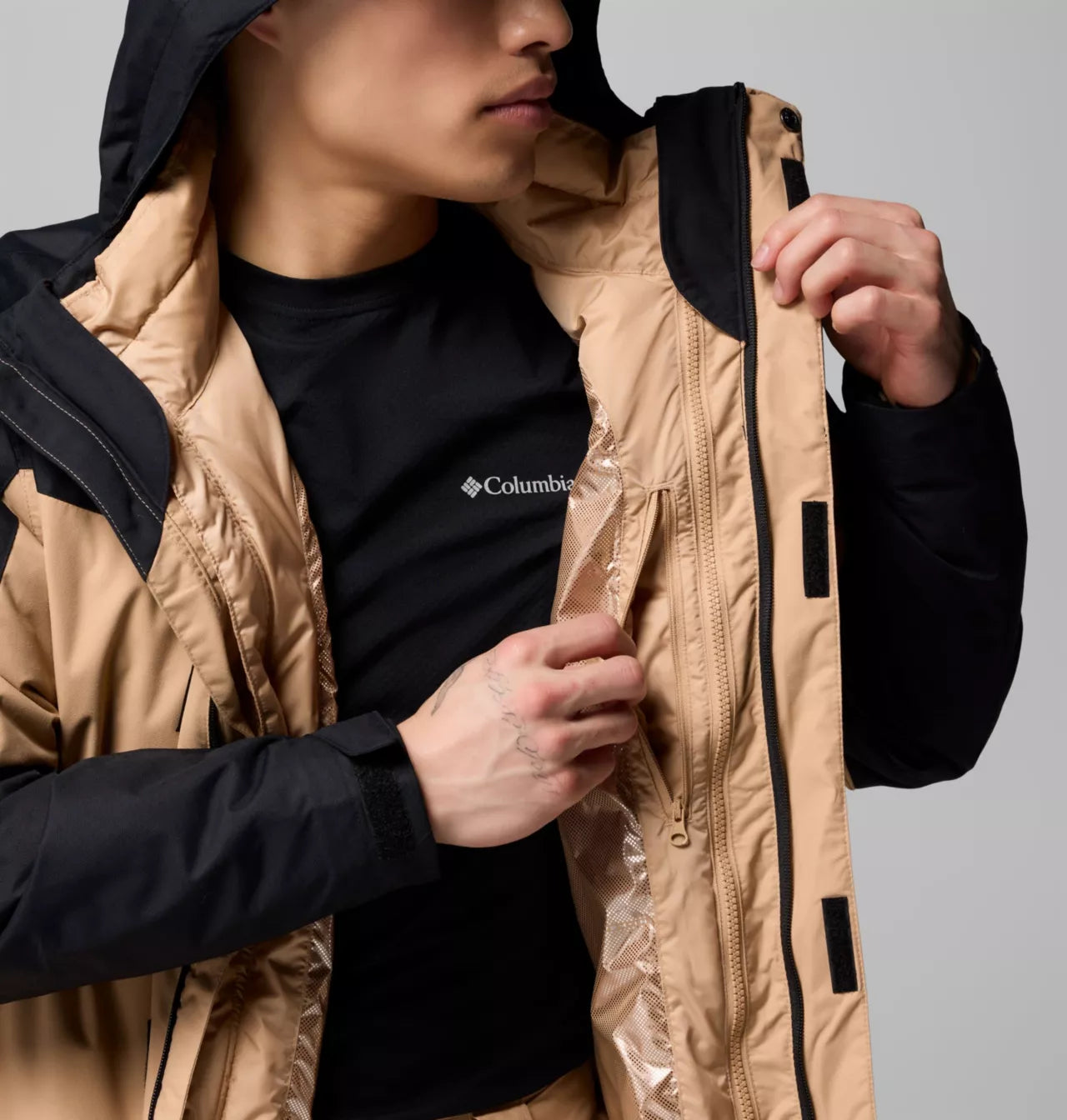 Columbia - Whirlibird V Interchange Jacket - Men's - Canoe Black