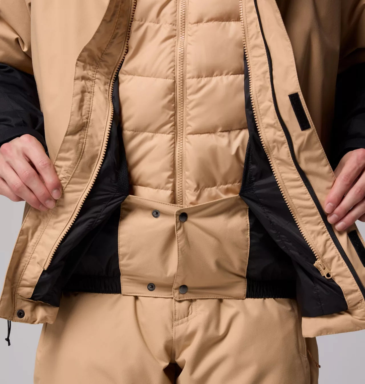 Columbia - Whirlibird V Interchange Jacket - Men's - Canoe Black