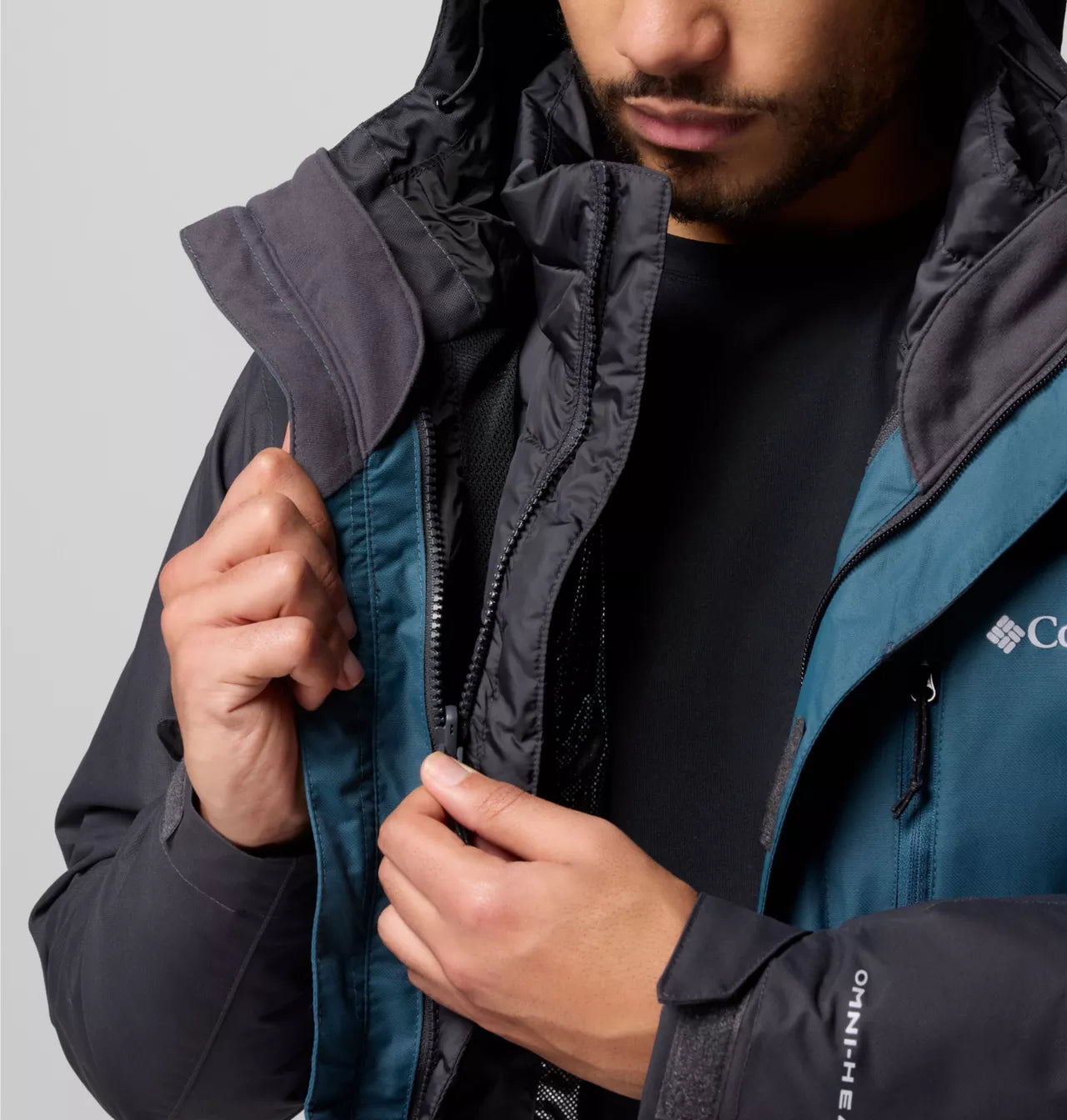 Columbia - Whirlibird V Interchange Jacket - Men's - Everblue Shark