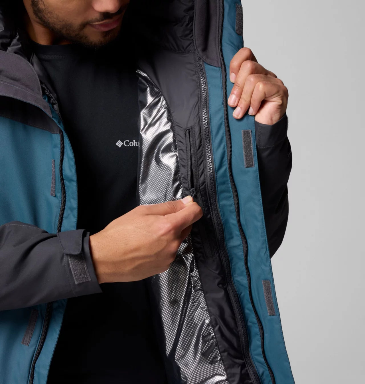Columbia - Whirlibird V Interchange Jacket - Men's - Everblue Shark