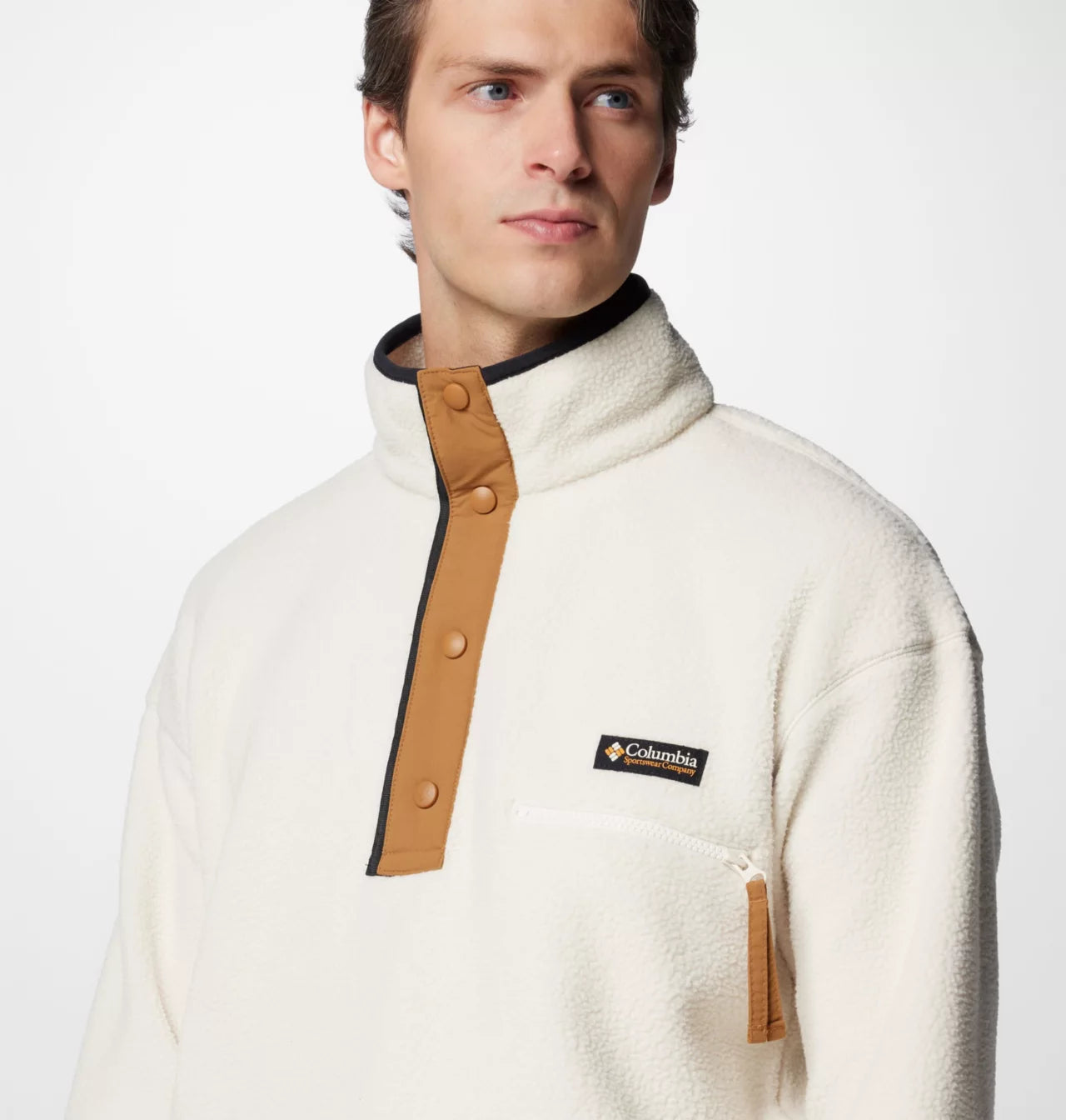 Columbia - Helvetia II Half Snap Fleece - Chalk