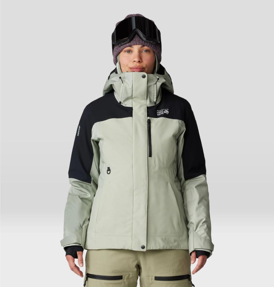 Mountain Hardwear - Powder Maven Jacket - Women's - White Sage, Man