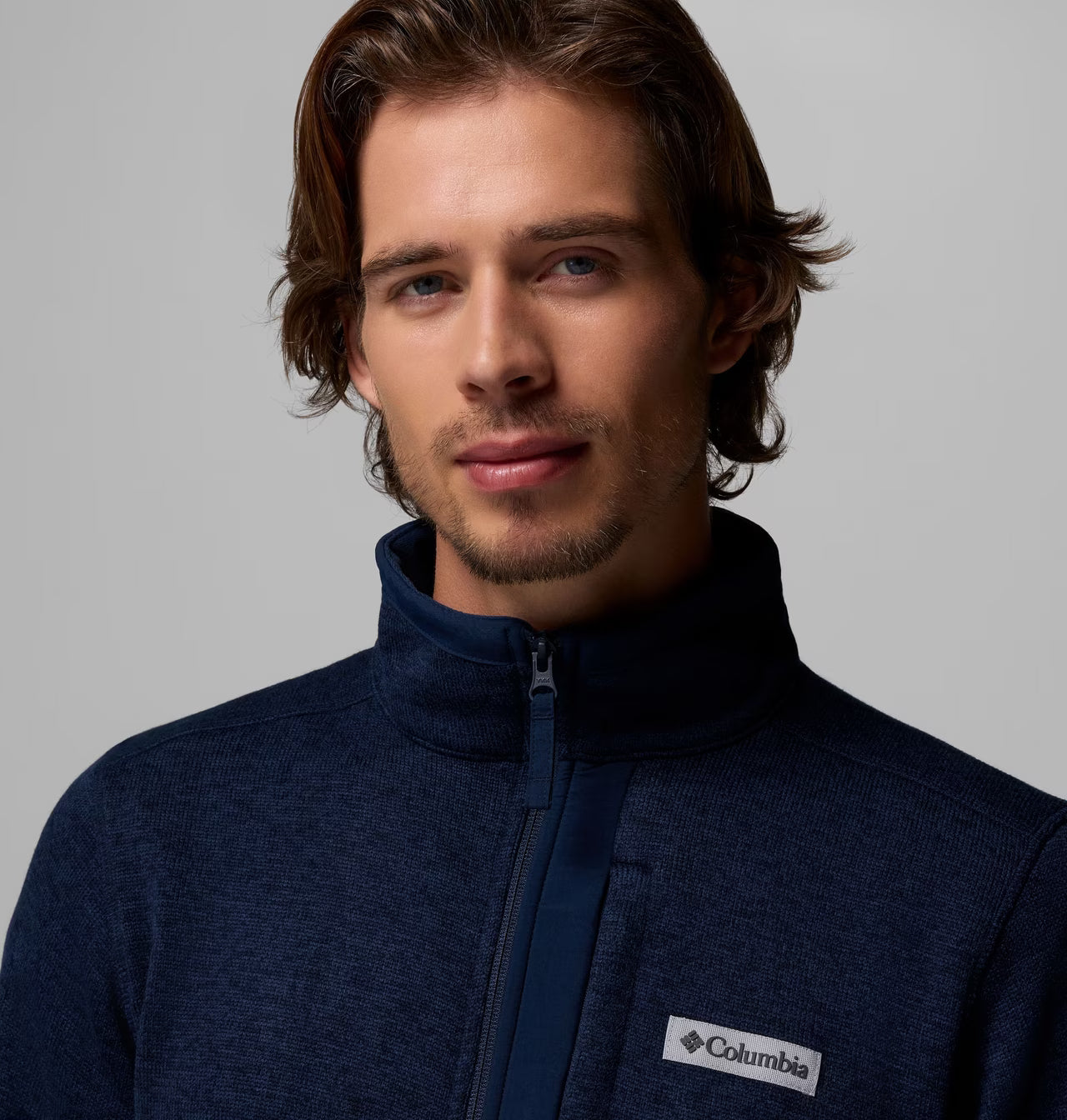 Columbia - Sweater Weather Full Zip - Collegiate Navy Heather