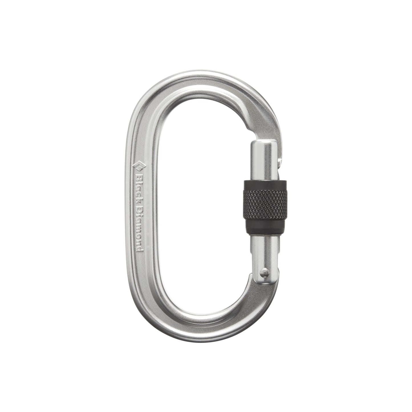 Black Diamond - Oval Keylock Screwgate Carabiner