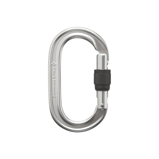 Black Diamond - Oval Keylock Screwgate Carabiner