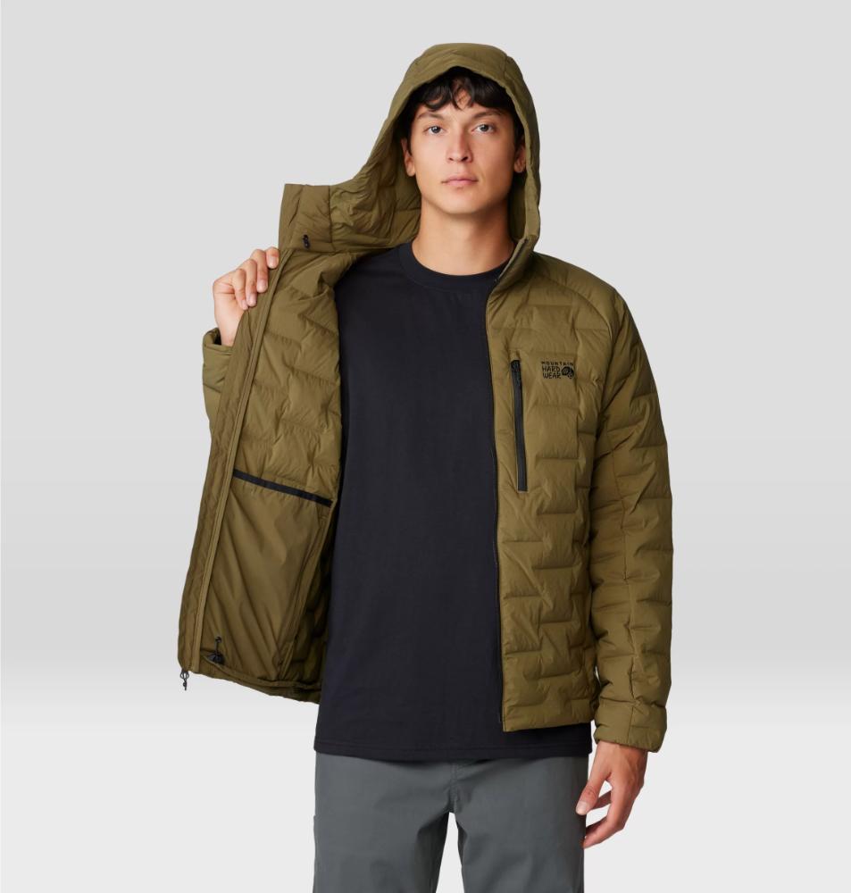 Mountain Hardwear - Stretchdown Hoody - Men's - Combat Green