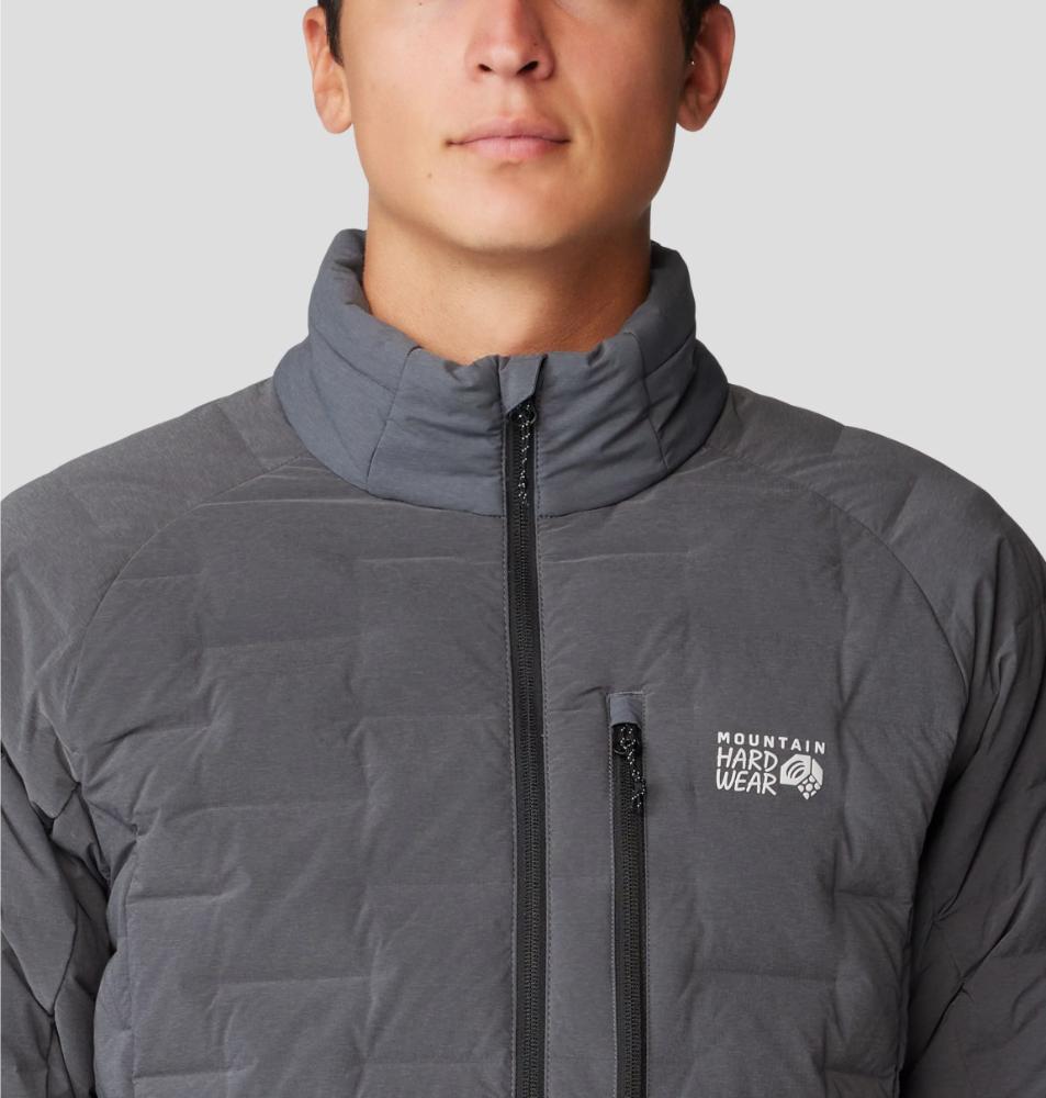 Mountain Hardwear - Stretchdown Jacket - Men's - Volcanic Heathe