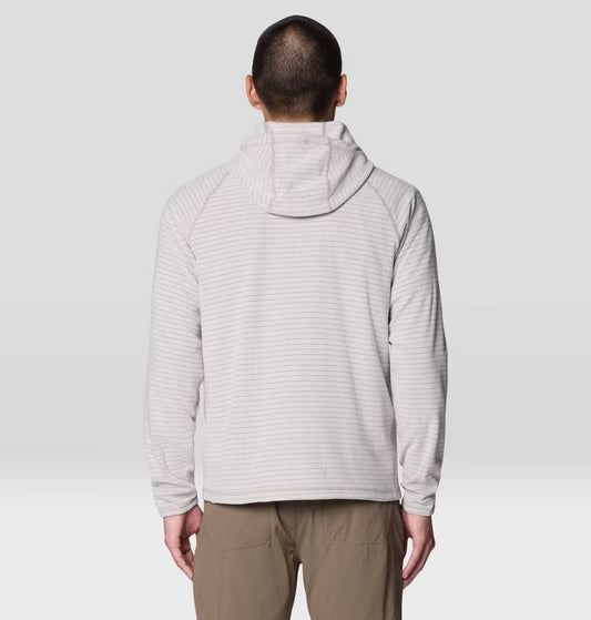 Mountain Hardwear - Summit Grid Hoody - Men's - City Fog