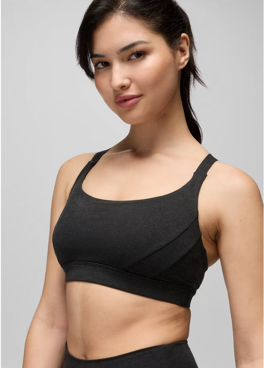 Prana - Heavana Everyday Bra - Black Heather