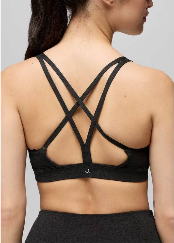 Prana - Heavana Everyday Bra - Black Heather