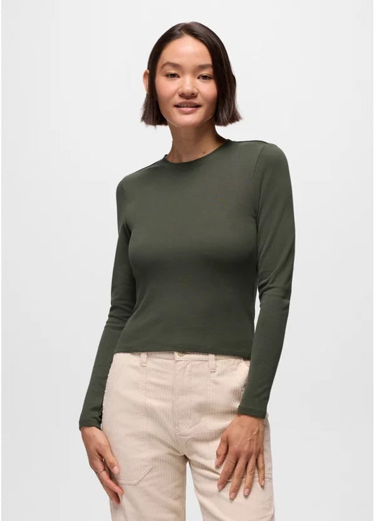 Prana - Lotus Long Sleeve Tee - Spruce