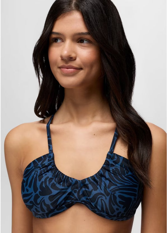 Prana - Reef Break Adjustable Top - Black Seaweed