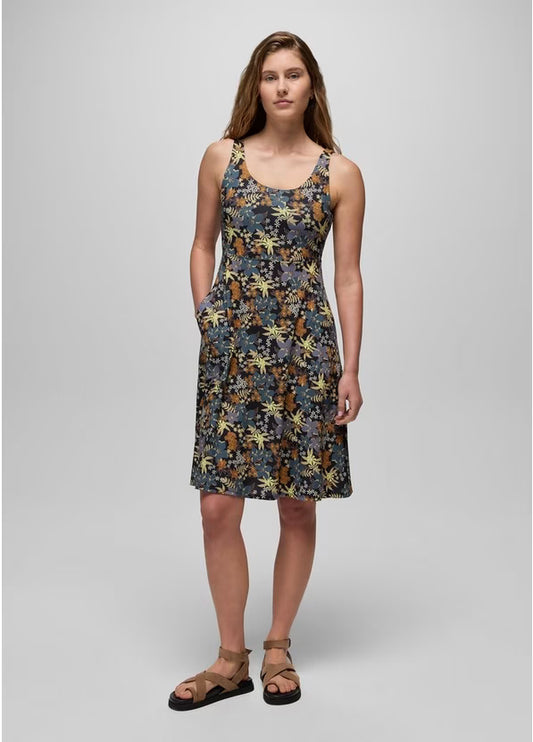Prana - Corrinne Short Dress - Black Summer Nights
