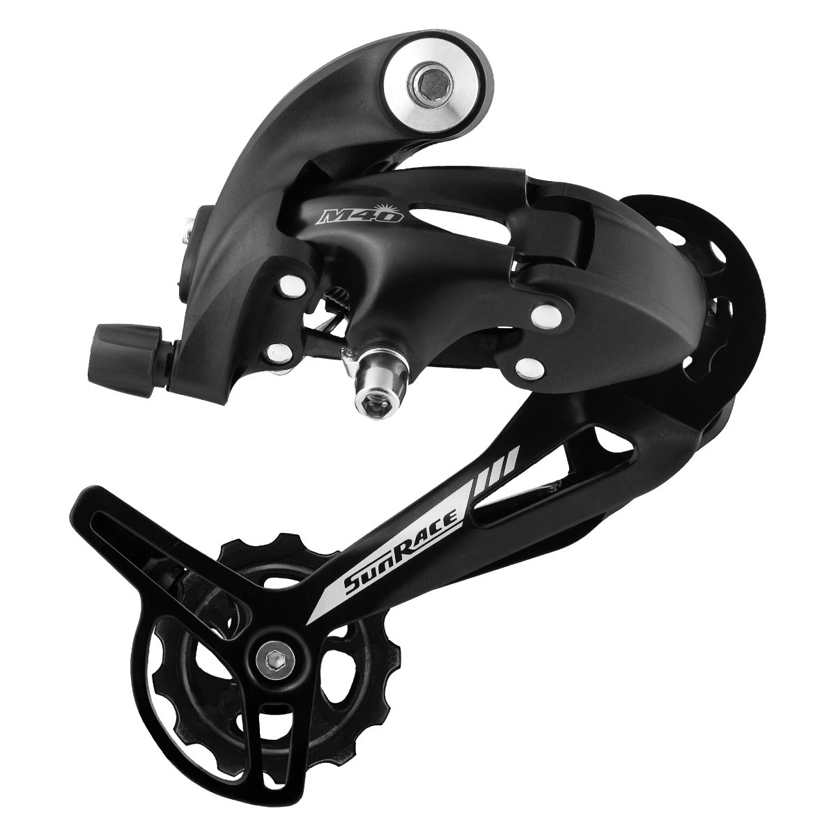 Sunrace - RD-M41 Rear Derailleur SGS 7/8s Direct - Black - Black