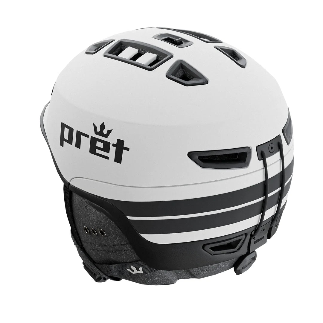 Pret - Fury Helmet - White Stripe