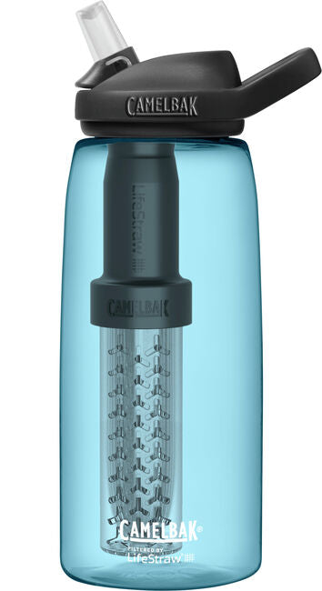 Camelbak - Eddy® + filtered by LifeStraw®, 32oz Bottle with Tritan™ Renew - True Blue