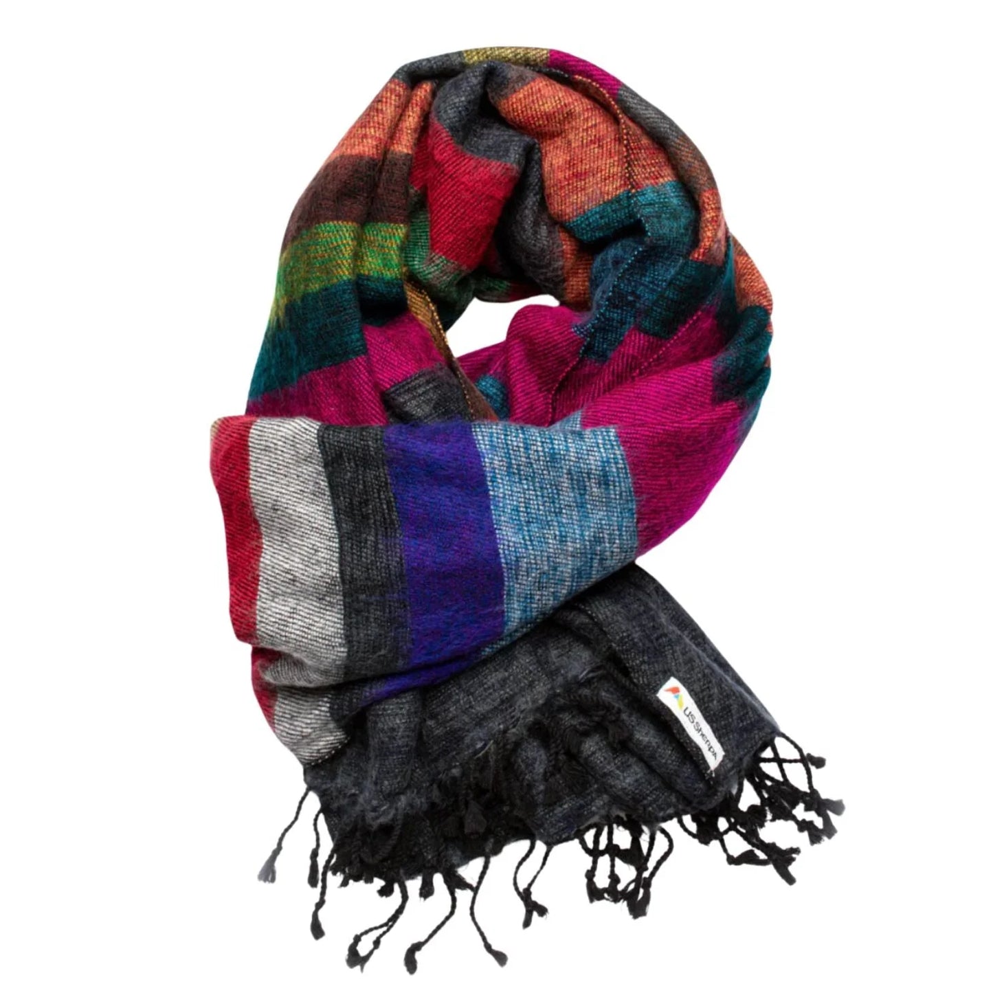 US Sherpa - Lobuche Yak Shawl - Sunset