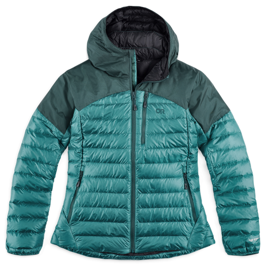 Outdoor Research - Helium Down Hoodie - Women's - Kalamata
