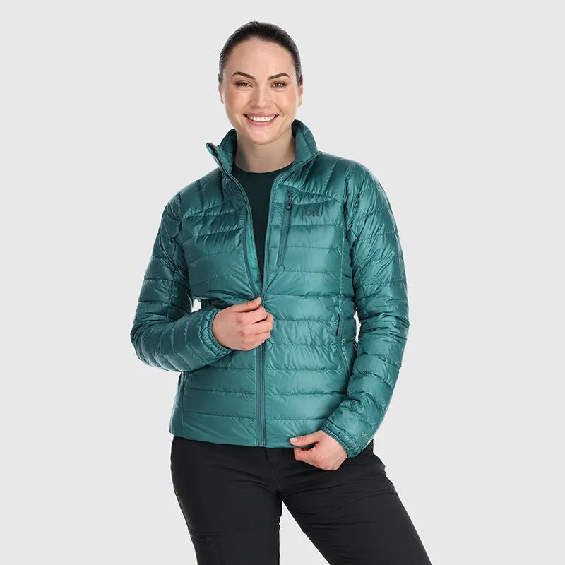 Outdoor Research - Womens Helium Down Jacket - Deep Lake