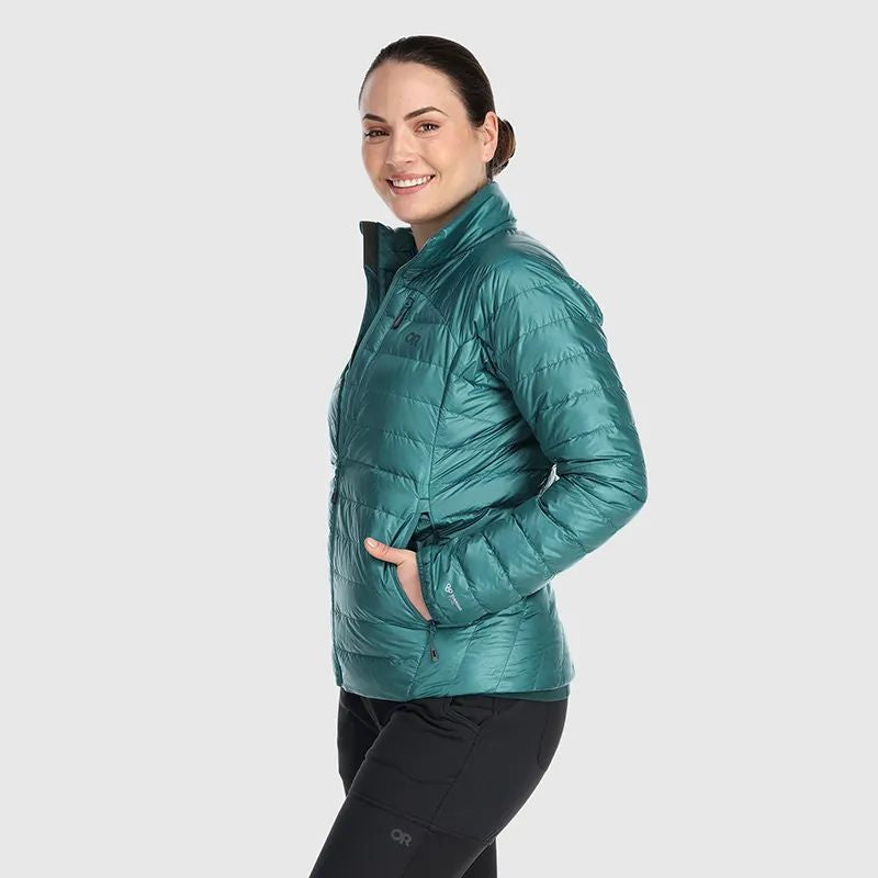Outdoor Research - Womens Helium Down Jacket - Deep Lake