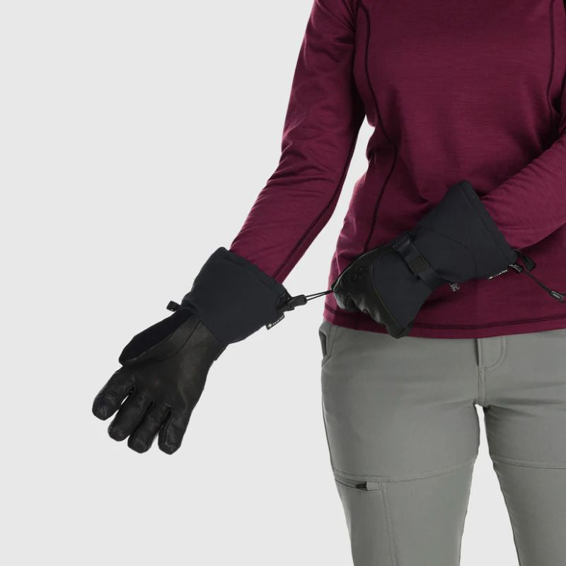 Outdoor Research - Carbide Sensor Gloves - Women's - Naval Blue/Saddle