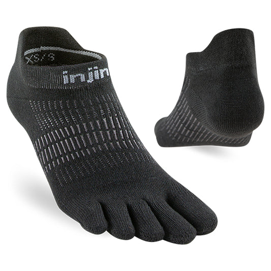 Injinji - Run Lightweight No Show Women's - Black