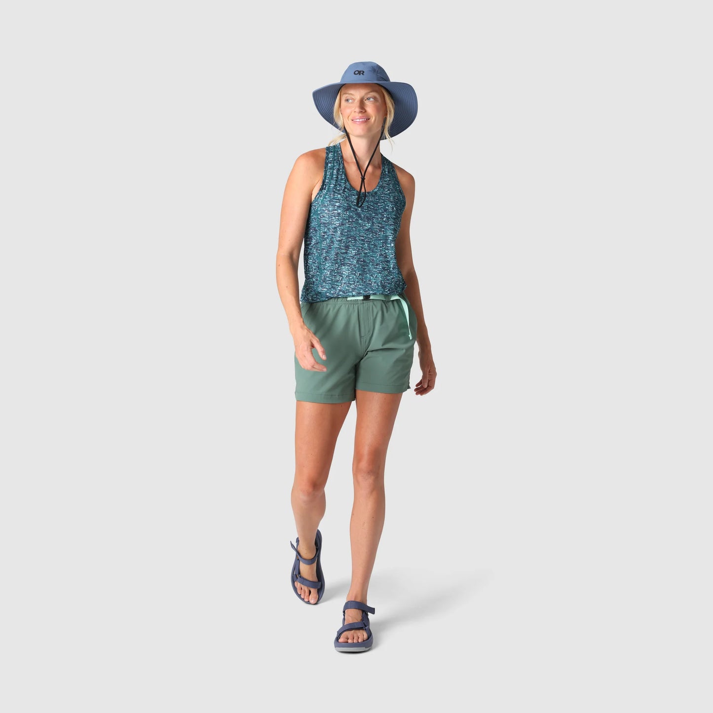 Outdoor Research - Echo Tank - Women's - Mallard Traverse Print