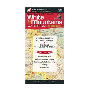 Map Adventures - White Mountain Waterproof Map