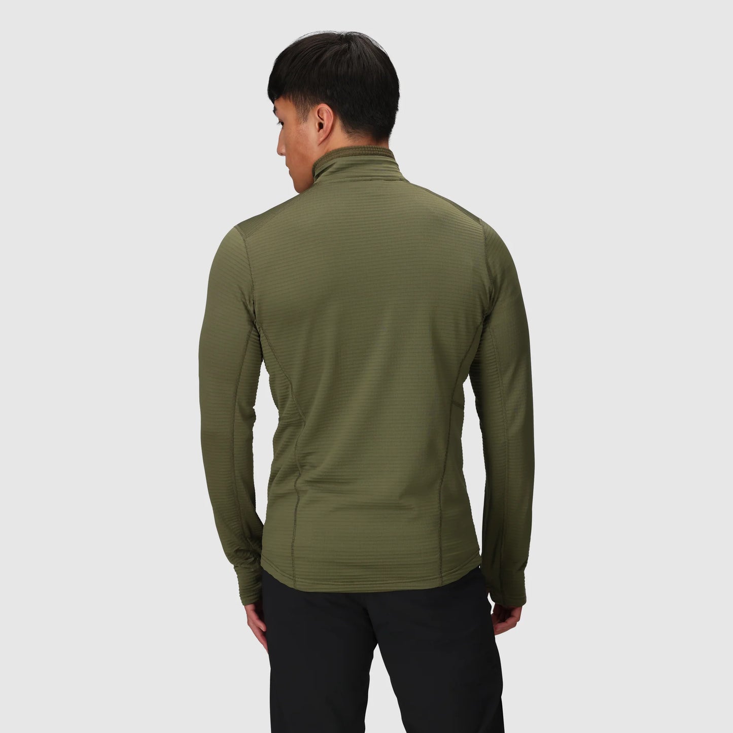 Outdoor Research - Vigor Grid Fleece Half Zip - Men's - Ranger Green