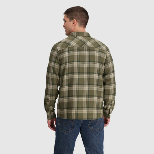 Outdoor Research - Feedback Flannel Twill Shirt - Men's - Grounded Plaid