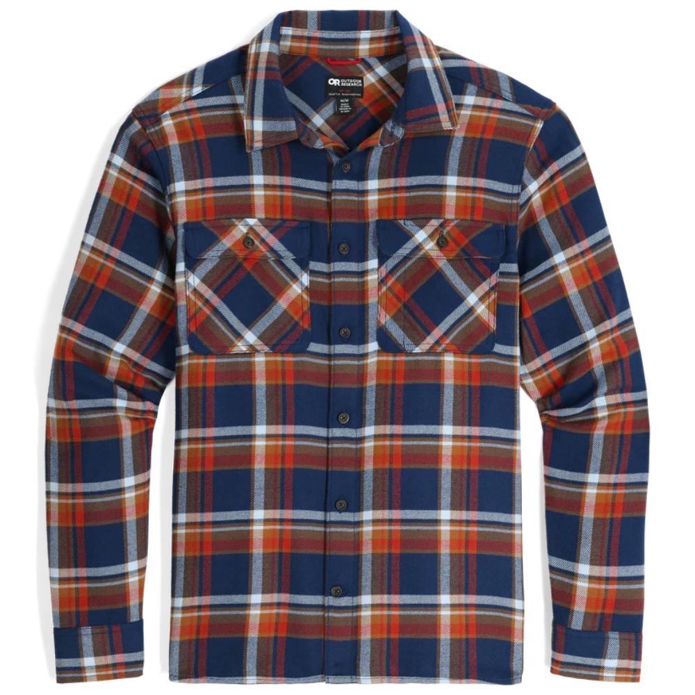 Outdoor Research - Feedback Flannel Twill Shirt - Men's - Cenote Plaid