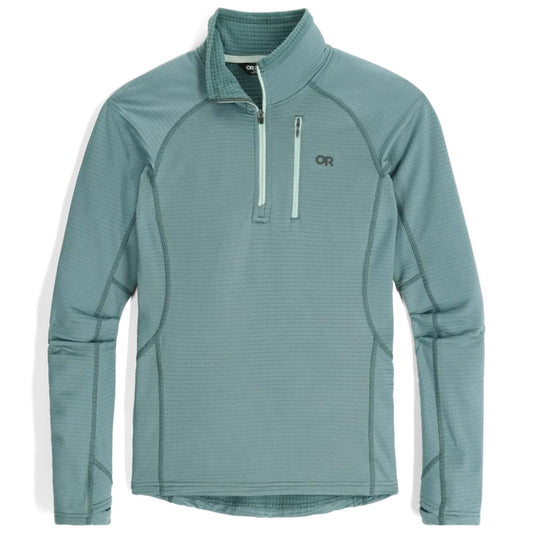 Outdoor Research - Vigor Grid Fleece Quarter Zip - Women's - Neptune