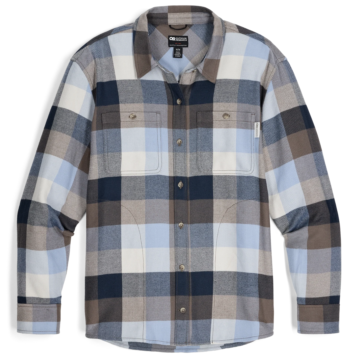 Outdoor Research - Feedback Flannel Twill Shirt - Women's - Fjord Plaid