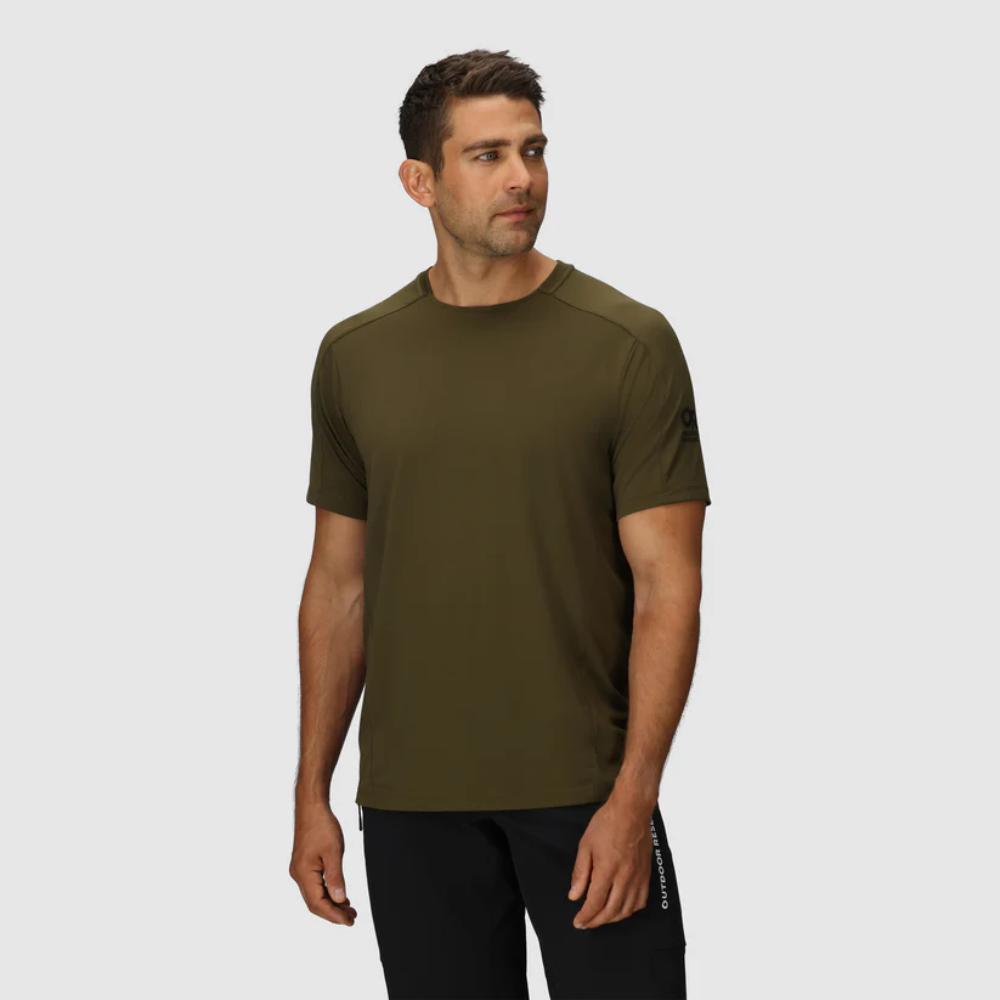 Outdoor Research - Freewheel Short Sleeve Jersey - Men's - Dark Olive