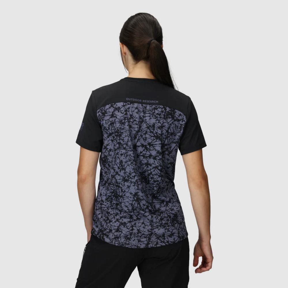 Outdoor Research - Freewheel Short Sleeve Jersey - Women's - Summit Atoms