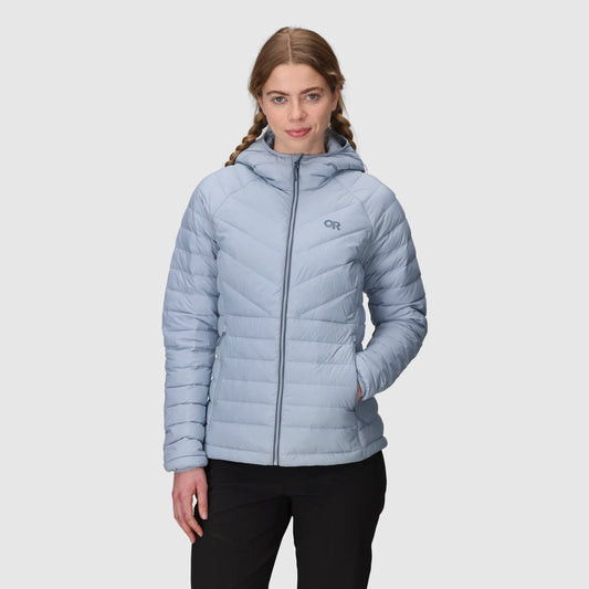 Outdoor Research - Transcendent Down Hoodie - Women's - Fjord