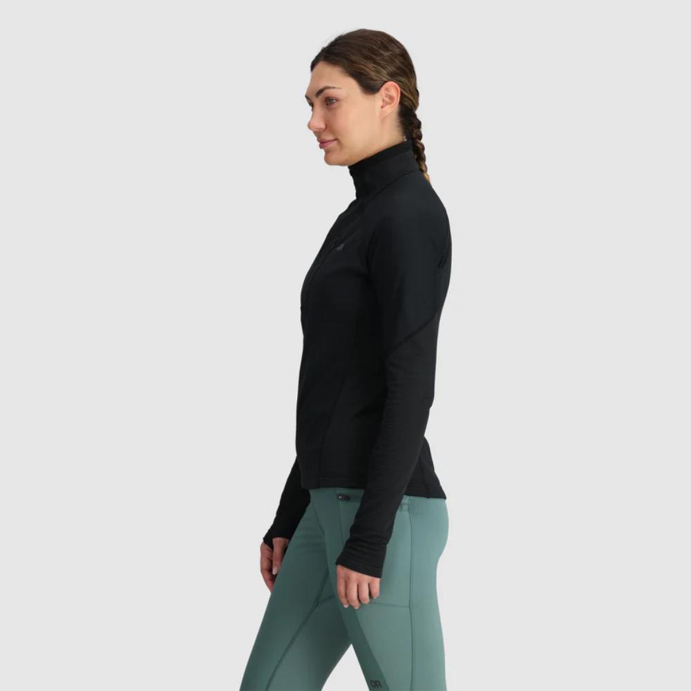 Outdoor Research - Deviator Fleece Half Zip - Women's - Black