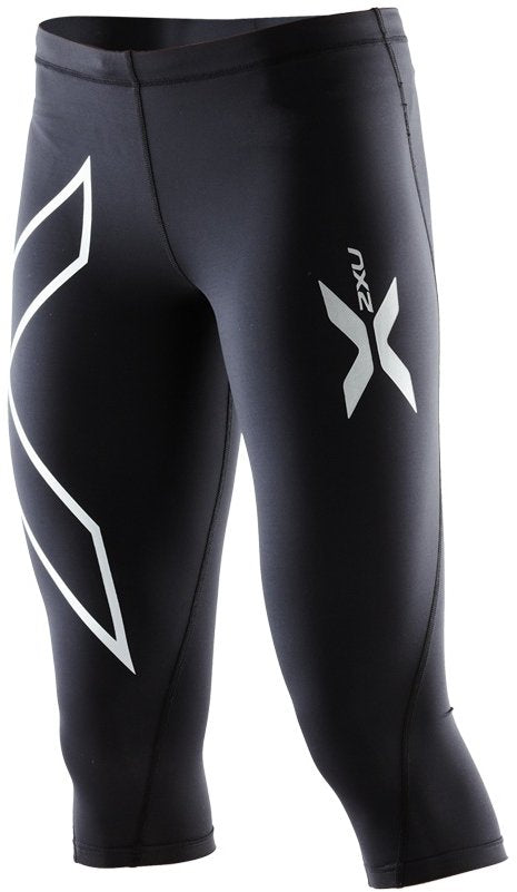 2XU - Women's Thermal 3/4 Tight - Black/ Black