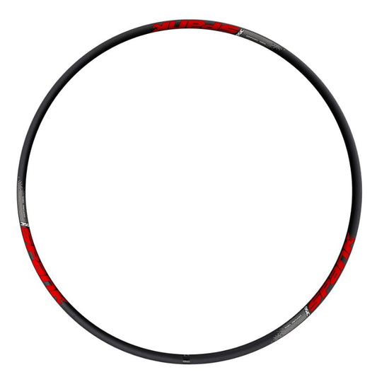 Spank - Spank 350 Rim - 29 Disc Black/Red 32H - Black/Red