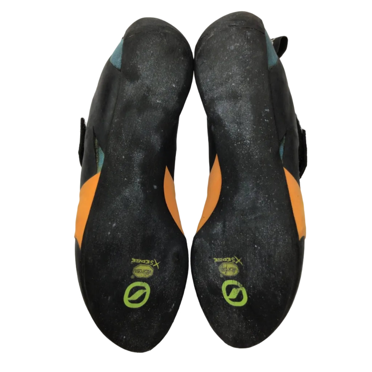 Scarpa Force V Climbing Shoes M8.5/W9.5 Blu/Orng